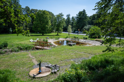 Plesenský park po realizaci
